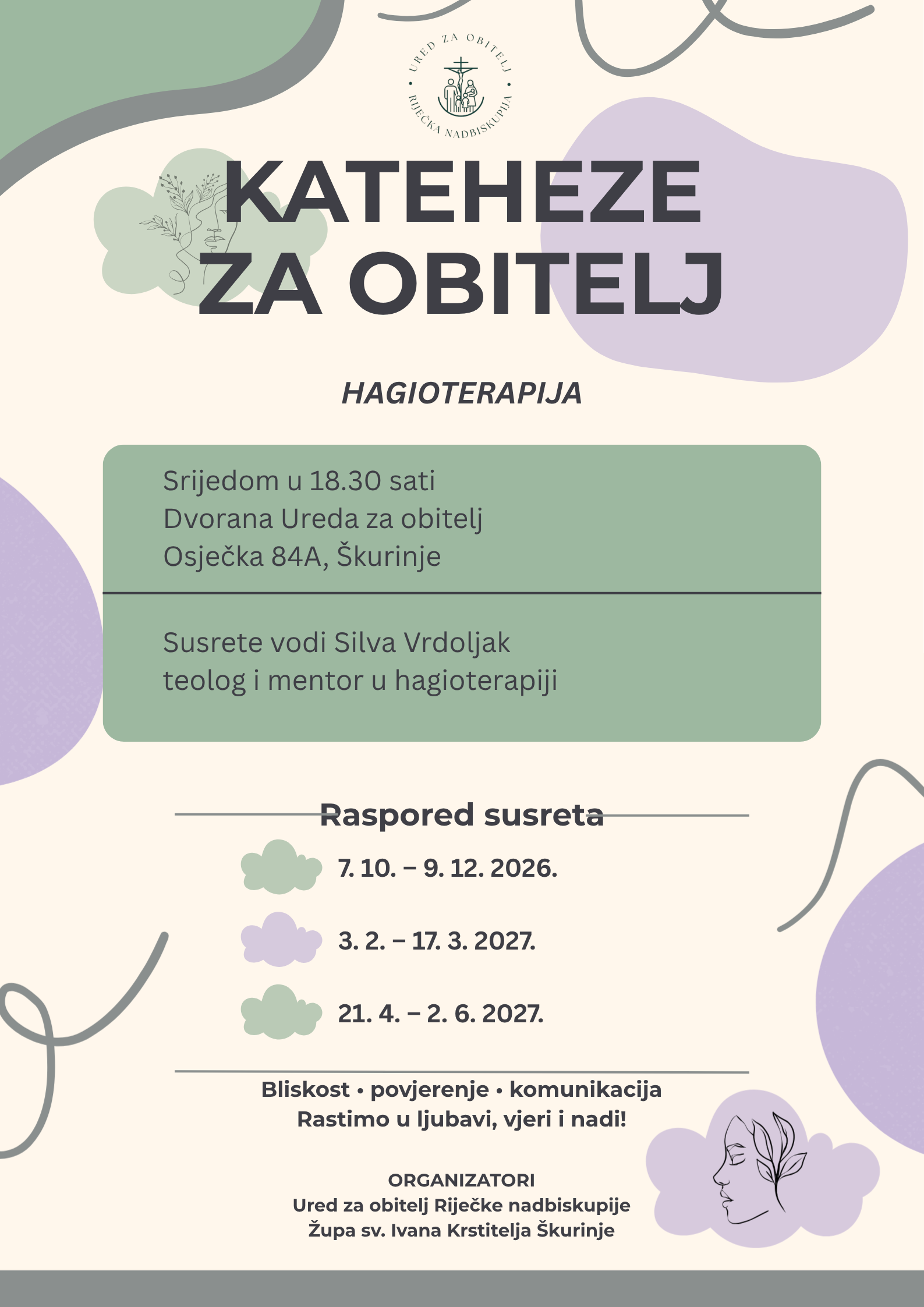 Kateheze za obitelj – Hagioterapija